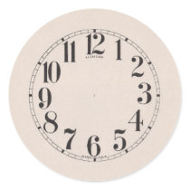 CLOCK FACE stickers by christineannette CLOCK FACE stickers