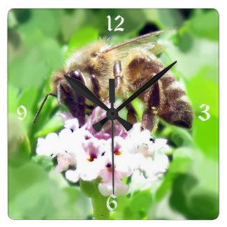 Clock - Honey Bee