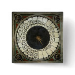 Clock in the Duomo by Paolo Uccello Pinback Buttons