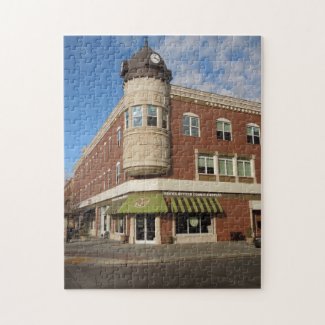 Clock Tower, Downtown Paso Robles, California Jigsaw Puzzles