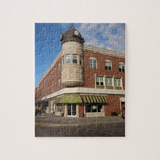Clock Tower, Downtown Paso Robles, California Jigsaw Puzzles