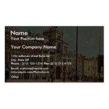 Clock tower (torre dell'Orologio), Piazzetta di Sa Business Cards