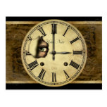 Clock Watching Postcard