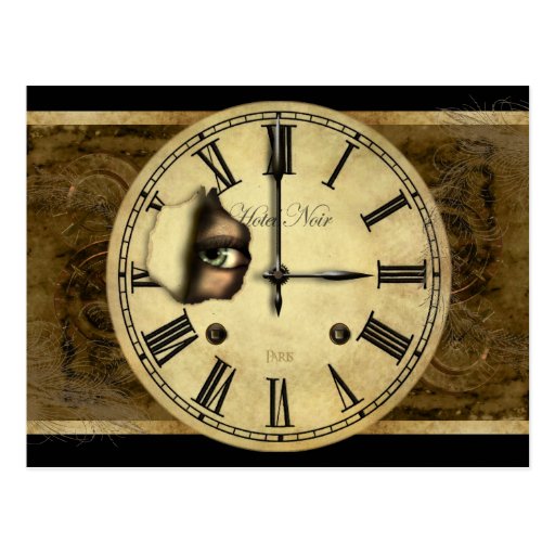 Clock Watching Postcard Zazzle