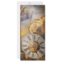 Clockmaker - A look back in time Custom Rack Cards