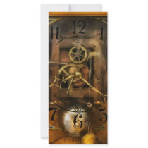 Clockmaker - A sharp looking time piece Customized Rack Card