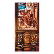 Clockmaker - An ornate clock Photo Card Template