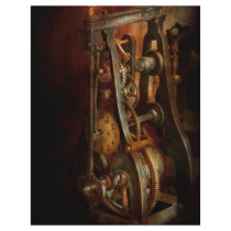 Clockmaker - Careful, I bite Flyer Design