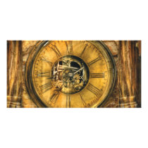 Clockmaker - Clock Works Photo Greeting Card