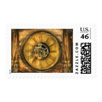 Clockmaker - Clock Works Postage Stamps