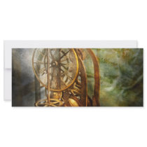 Clockmaker - The day time stood still Customized Rack Card