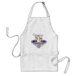 Clocks Teacup Apron aprons