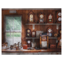 Clocksmith - In the Clock Repair Shop Custom Flyer