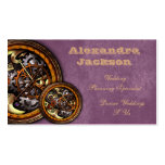 Clockwork and Leather, business cards
