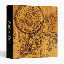 Clockwork Collage Binders