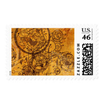 Clockwork Collage Stamps