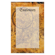 Clockwork Collage Stationery Paper