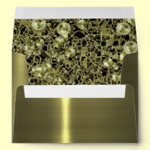 Clockwork Gold Envelope