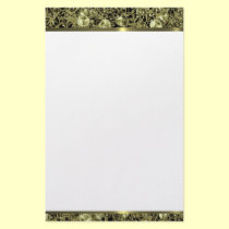 Clockwork Gold Stationery