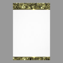 Clockwork Gold Stationery stationery