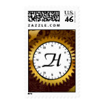 Clockwork Postage Stamp H