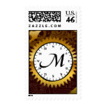 Clockwork Postage Stamp M