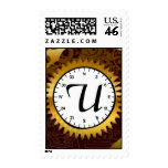 Clockwork Postage Stamp U
