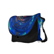 rainbow, fractal, apophysis, Rickshaw messenger bag with custom graphic design