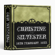 Clockwork Silhouette, 1.5" binder