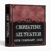 Clockwork Silhouette, 1" binder