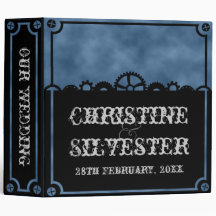 Clockwork Silhouette, 2 inch binder