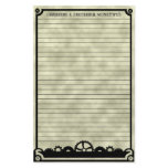 Clockwork Silhouette, stationery