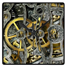Clockworks Wall Clock