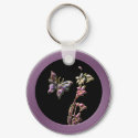 Cloisonne Butterfly keychains