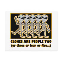 Clones Are People Two postcards by alternateworlds Clones Are People Two postcards