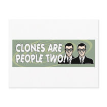 Clones postcards by humorous Clones postcards