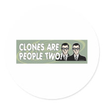 Clones stickers by humorous Clones stickers