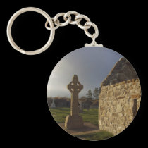 Clonmacnoise Celtic Cross keychains