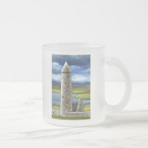 Clonmacnoise round tower coffee mugs