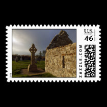 Clonmacnoise view stamps