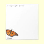 Close - Butterfly photo notepad notepads