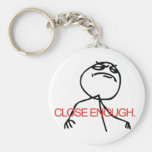 Close Enough Troll Keychain