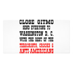 Close GitMo Send Everyone To Washington DC Personalized Photo Card