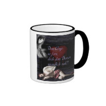 CLOSE ton heart Coffee Mugs