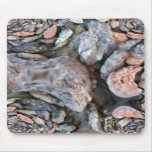 Close Up Abstract of Pebbles mousepads