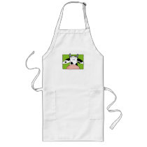 close up cow aprons