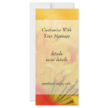 Close Up - Iceland Poppy Rack Card Design