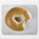 Close-up of a bagel mouse pads