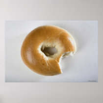 Close-up of a bagel