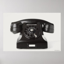 Close-up of a rotary phone
